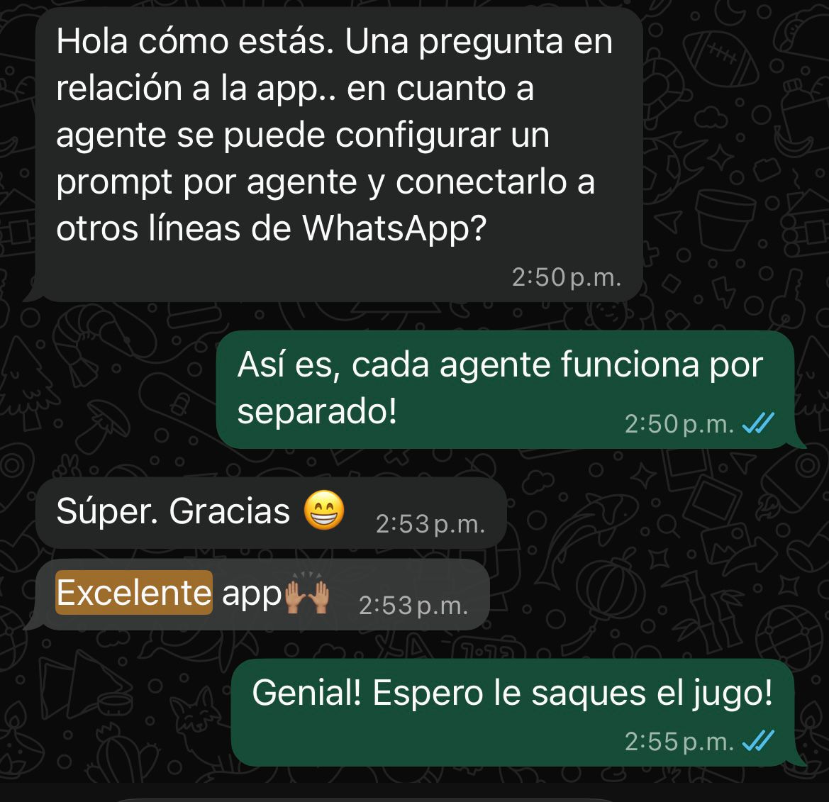 Testimonio de cliente WAI 4